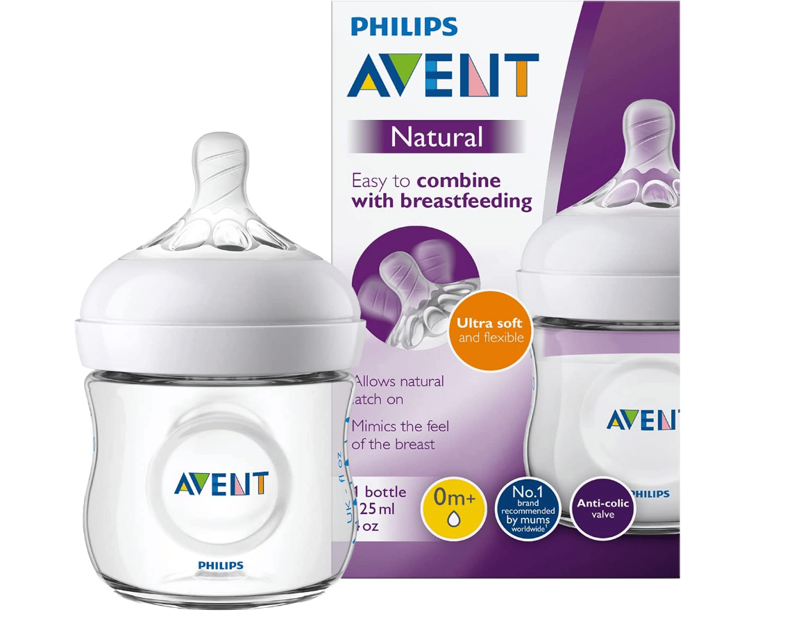 Avent, Biberon Natural 125ml, Ref : SCF030/17